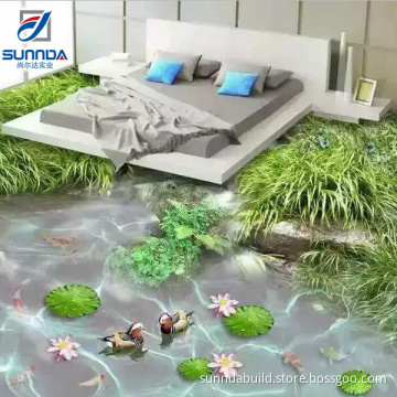 China new design interior decoration building materials 3d floor tiles